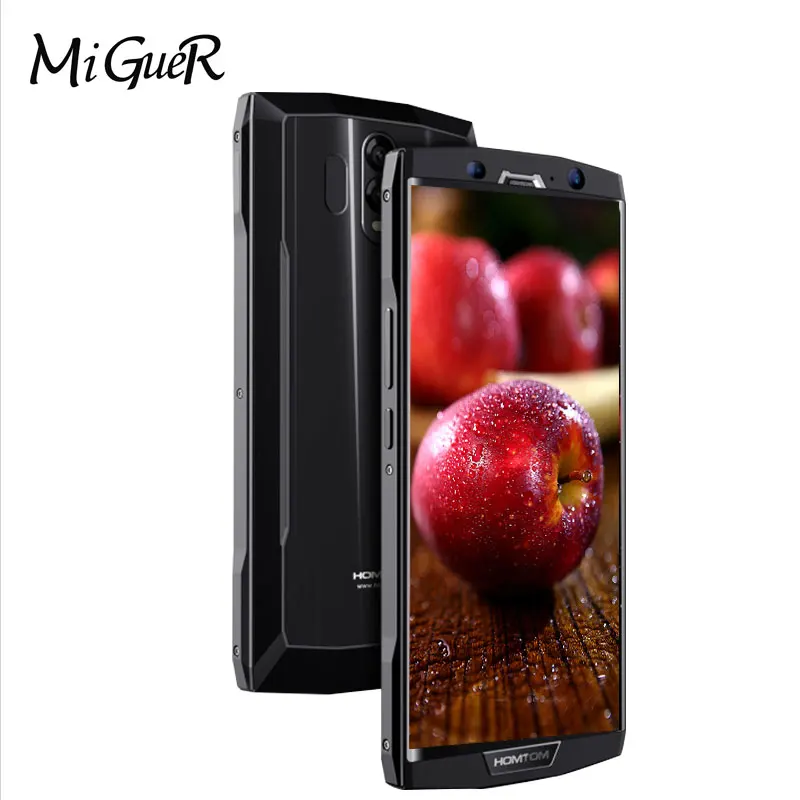 HOMTOM HT70 отпечаток пальца мобильный телефон 10000mAh 4GB + 64GB 6 0 ''HD 18:9 полный дисплей