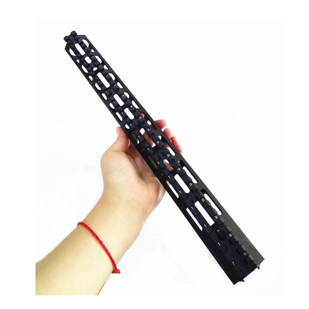 AR15 M-Lok Mlok " 9" 1" 12" 13," 15" 1" 19" тонкий свободный поплавок M-LOK рукоятка винтовка прицел крепление со стальной гайкой