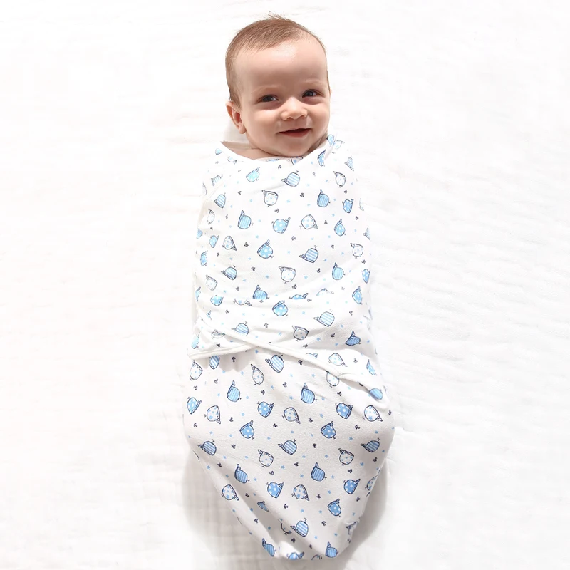 Пеленки Регулируемые из 100% органического хлопка для младенца пеленки