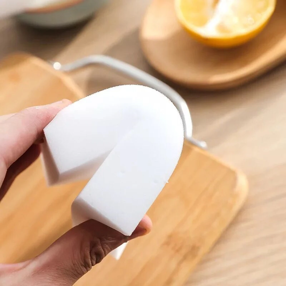 100 шт. белая волшебная губка ластик меламиновый очиститель кухня ванная офис