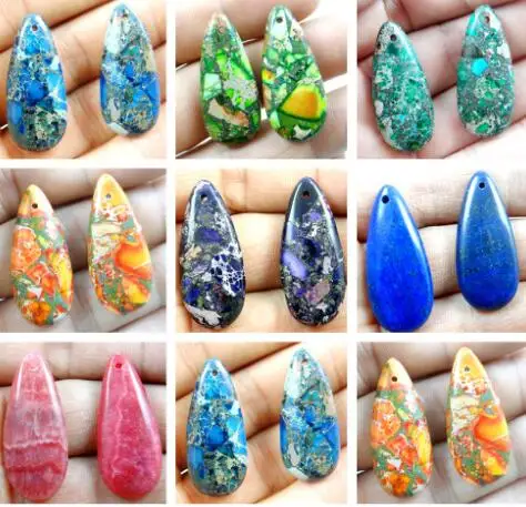 Оптовая продажа E4 stks/partijen натуральный морской sedimentaire капли воды смешанные вешалки для изготовления ювелирных изделий ketting kralen A5