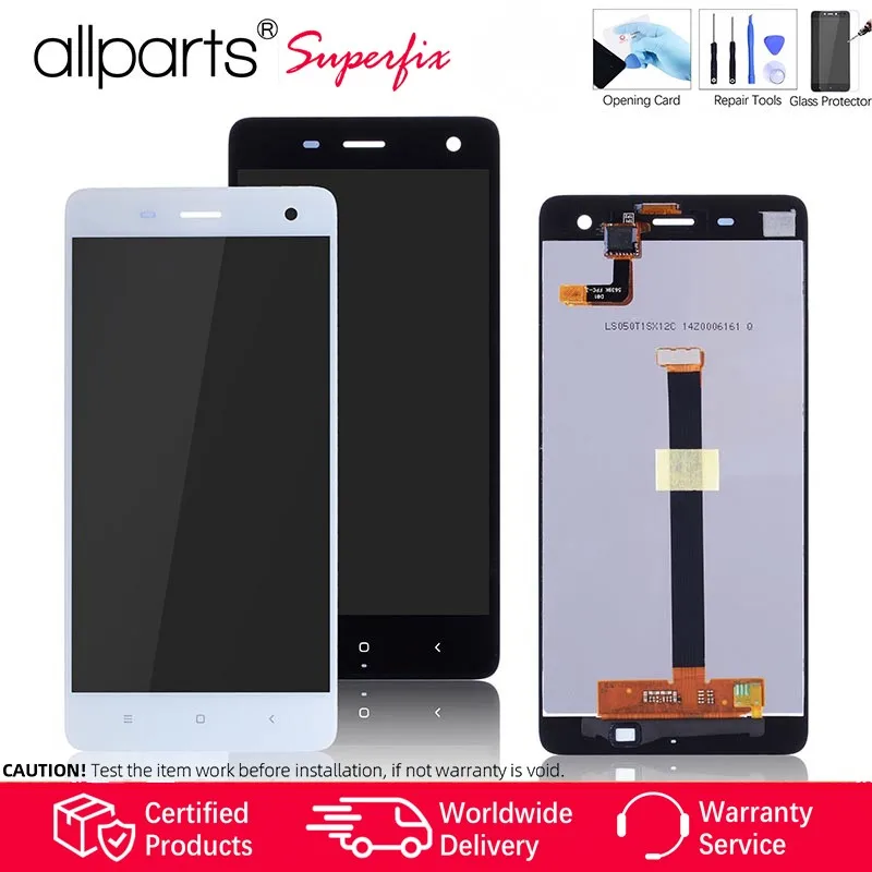 Дисплей для Xiaomi Mi4 ЖК дисплей сенсорный экран Замена разъема дигитайзер ЖК|Экраны