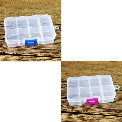 8 Slots Adjustable Plastic Pill Case Medicine Storage Tablet Box Weekly Organizer Splitters Dispenser | Красота и здоровье