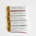 Аккумулятор литий-полимерный, 3,7 в, 500 мА ч, 601452, 5 шт., для Mp3, GPS, PSP, динамика, Bluetooth, наушников, MP4