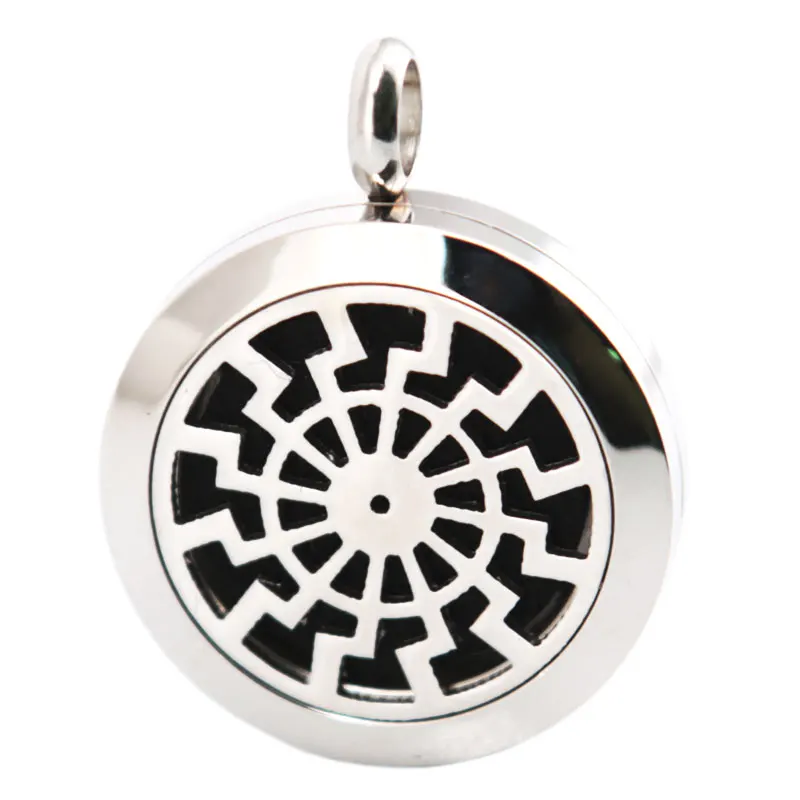 Ветряная мельница 25 мм Ароматерапия Эфирные масла Нержавеющая сталь ожерелье е с