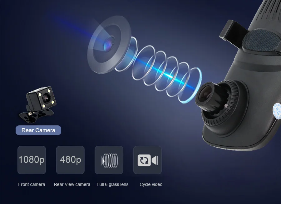 7,8" 4G портативный автомобильный DVR зеркало gps Bluetooth Двойной объектив камеры заднего вида видео Регистраторы Full HD 1080P Автомобильные видеорегистраторы dash cam