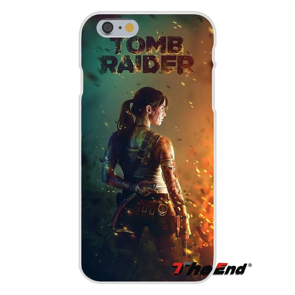 For Samsung Galaxy S3 S4 S5 MINI S6 S7 edge S8 Plus Note 2 3 4 5 Silicon Soft Phone Case Lara Croft Tomb Raider game Print | Мобильные