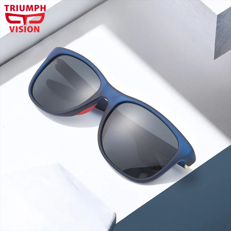 Солнцезащитные очки TRIUMPH VISION высокое качество матовые поляризационные мужские