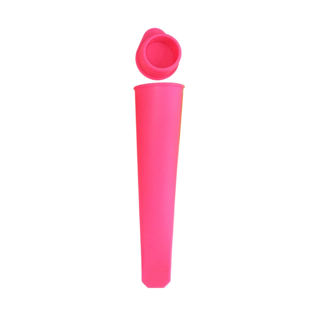 pink 1 шт. креативная форма для мороженого DIY силиконовая портативная форма для мороженого многоразовые кухонные аксессуары формы - Цвет: pink