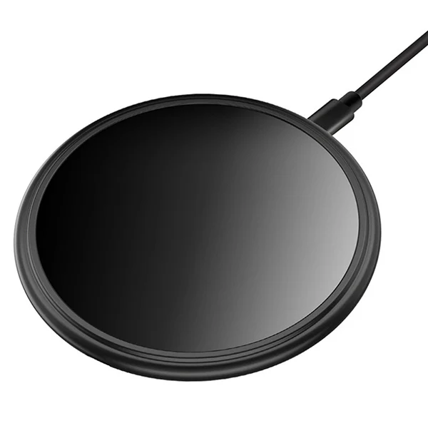 

7.5 and 10W Qi Wireless Mirror Glass Quick Charger for IPhone X 8Plus Xs Max XR Samsung Galaxy S9 S8 Plus S7 Edge Fast Charging