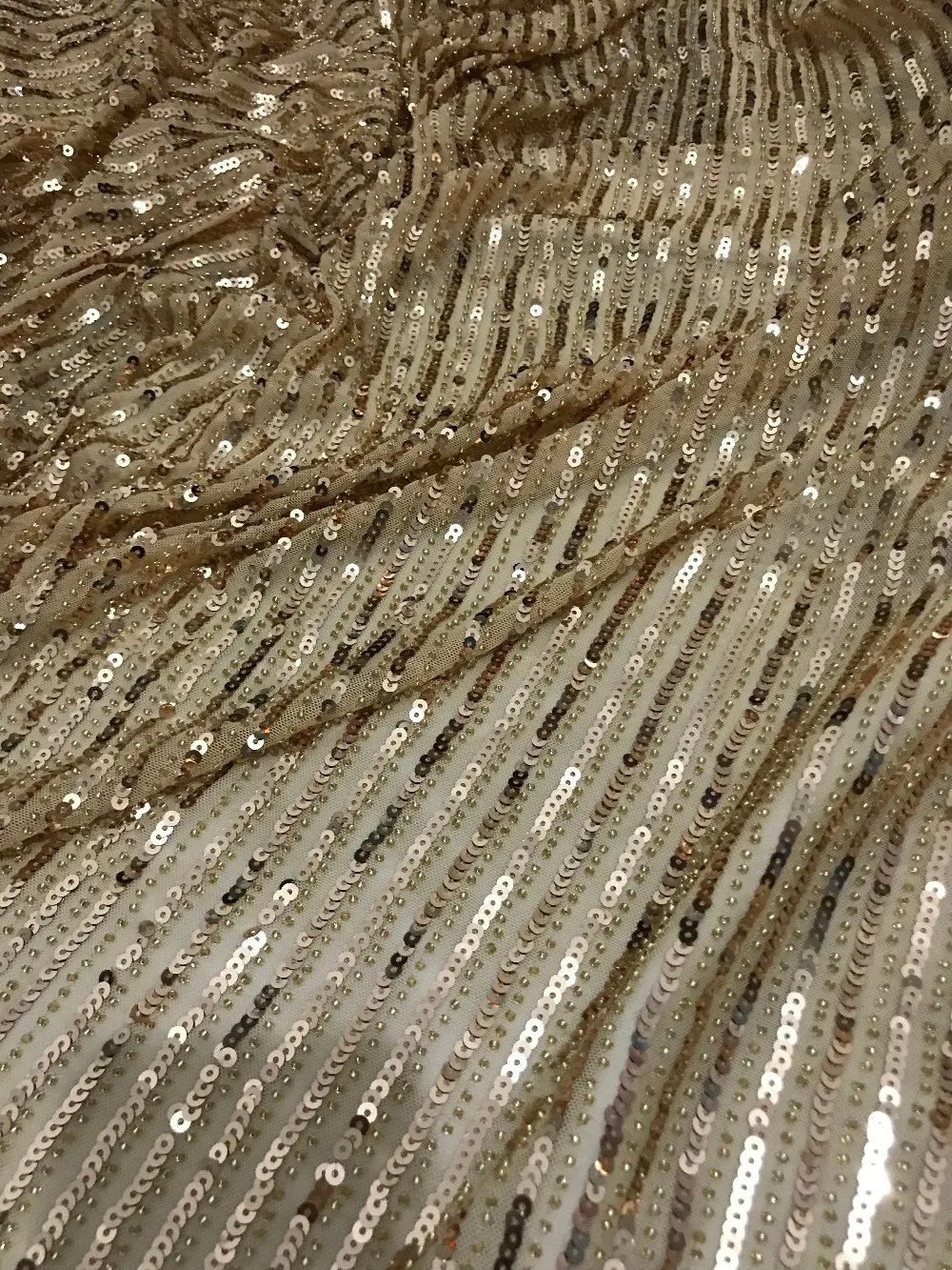 

SYJ-6131 Fashion 5 yards Embroidered Tulle Fabric Nigeria Lace Fabric african Tulle French Fabric