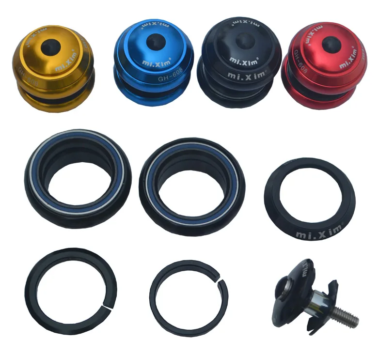 mi.Xim Bike Bearing bowl set FIXEDGAER MTB Mountain 34MM road bike headset external Frame |