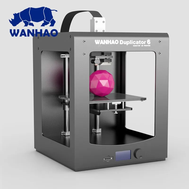 Дубликатор 6 wanhao D6 полностью промышленная 3d печатная машина с металлической