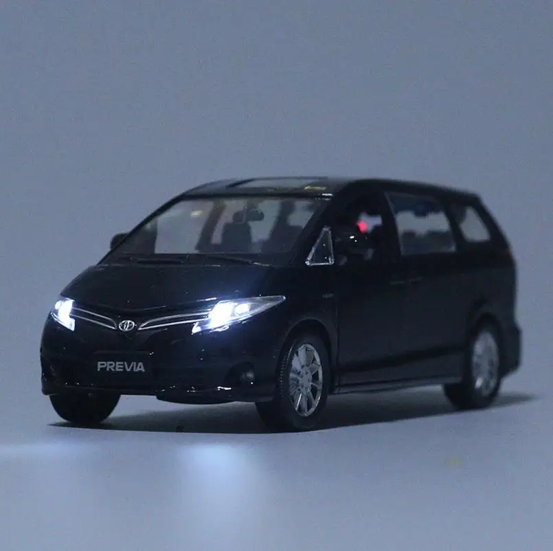 Горячая Распродажа Высококачественная модель автомобиля из 1:32 сплава для Toyota Previa, литая металлическая модель автомобиля