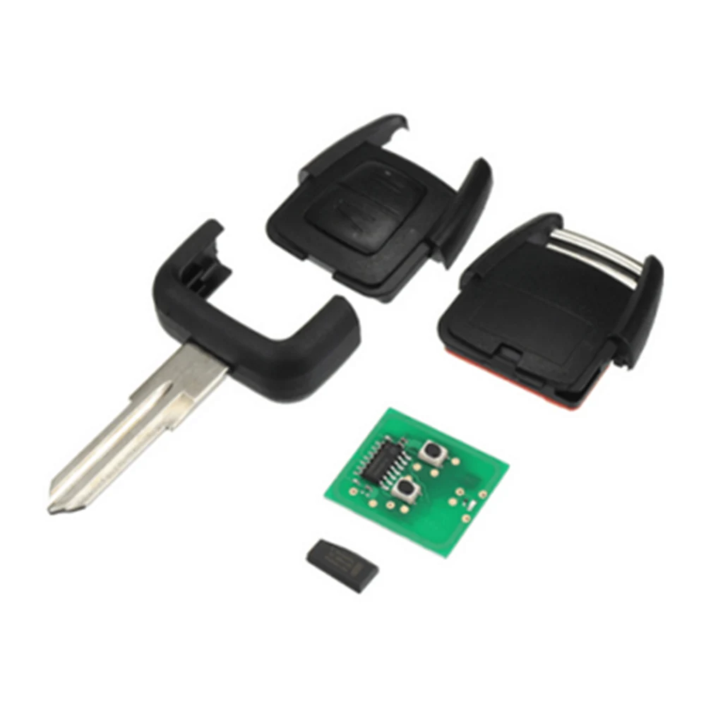 2 кнопки дистанционный ключ-брелок от машины ID40 чип для Vauxhall Opel Astra h j Vectra Zafira OP1