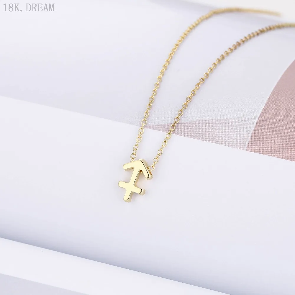 Ожерелье Стрелец Астрология Зодиак изящное созвездие ожерелье Звездный знак