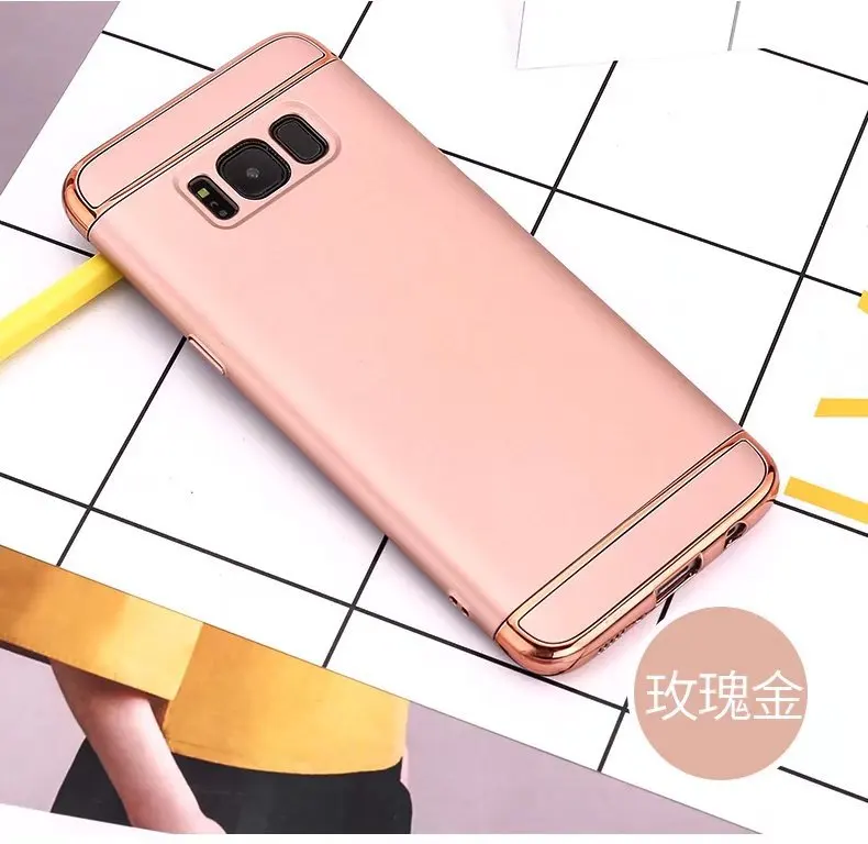 100pcs/lot Electroplated 3 in 1 cover Case For Samsung J7 J710 J5 J3 J2 2016 A7 A5 A3 prime J1 J120 ace j110h | Мобильные телефоны
