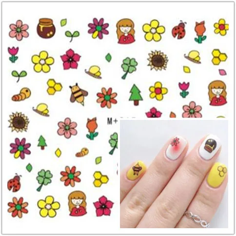 1 Простыни арбуз модель передачи воды ногтей наклейки летняя стильная | Красота и