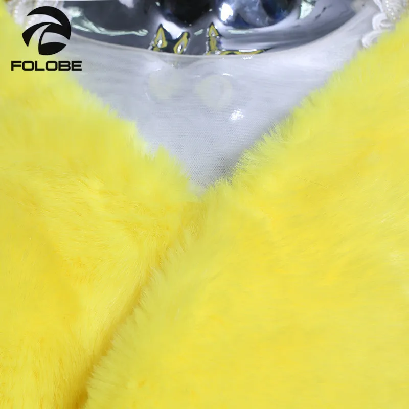 Yellow Faux Fur Wedding Shawls Wraps Warm Winter Womens Evening Party Bridal Bolero Pashmina | Свадьбы и торжества