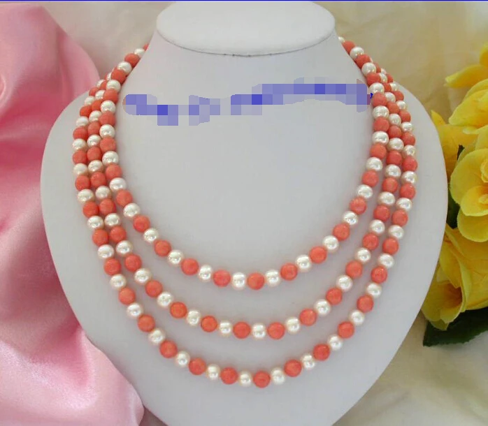 Быстрая доставка&gt&gt&gt&gt потрясающий долго 50 &quot8 мм круглый белый пресноводный