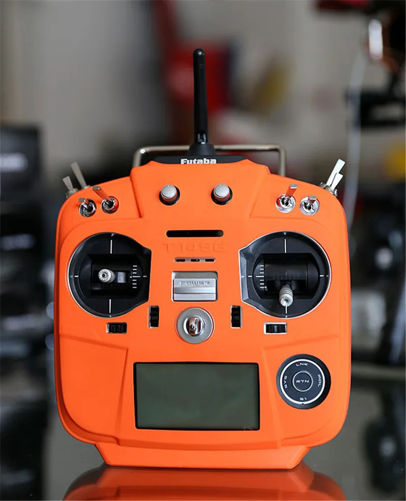 Futaba 14SG RC передатчик силиконовый защитный чехол Обложка кожаный протектор пять