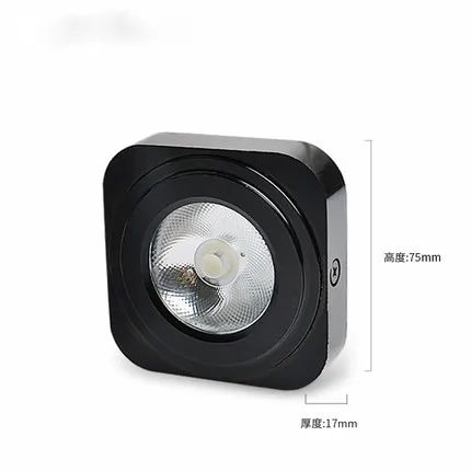 Тонкий светильник для поверхностного монтажа светодиодный дисплей мини-шкаф