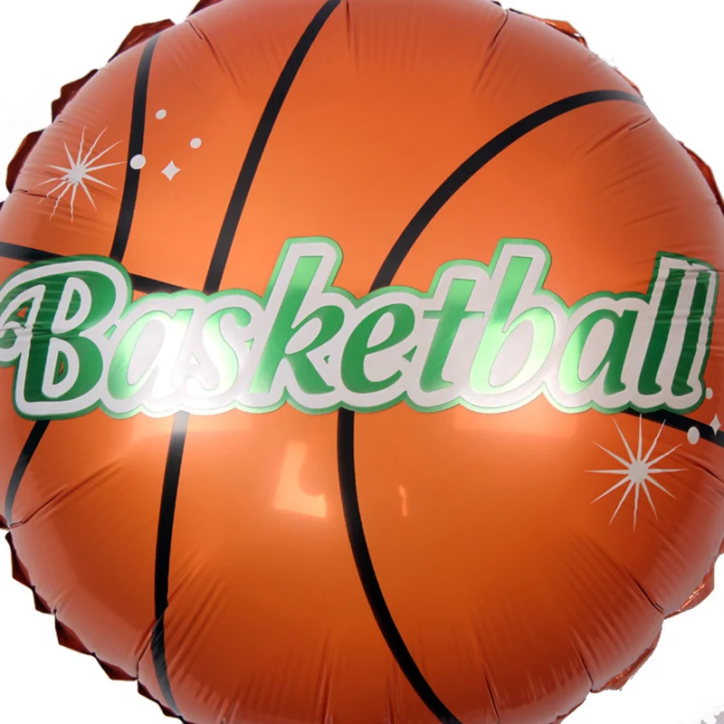 Футбол баскетбольный мяч надувной шар из алюминиевой фольги надувные баллоны с