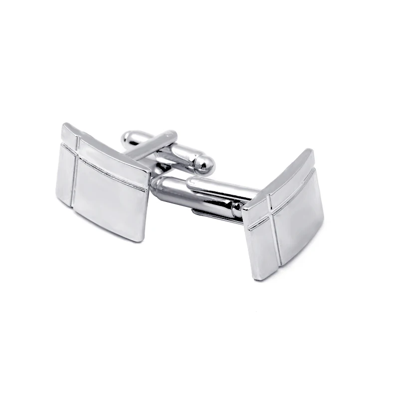 Простые классические запонки для мужской рубашки новый дизайн французских
