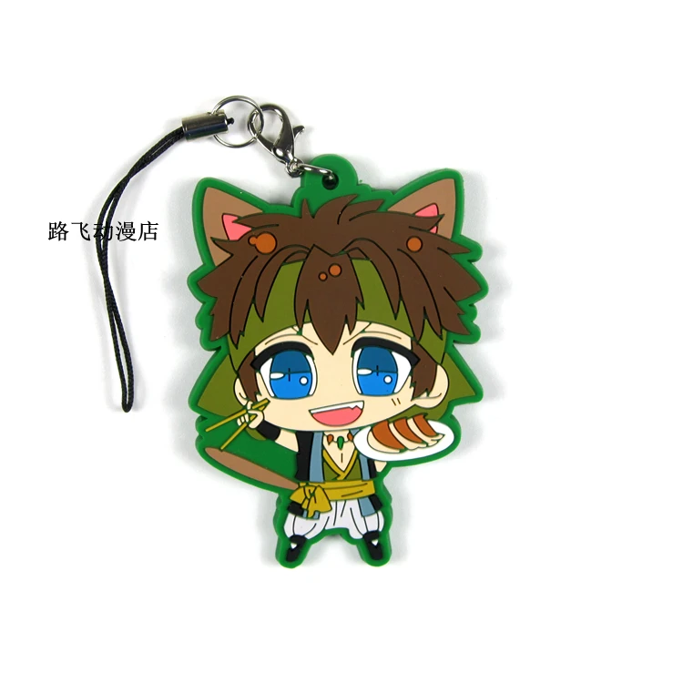 Экшн-фигурка Hakuouki Yukimura Jiziru Hijikata Toshizo Okita Souji Saitou Hajime резиновая модель брелка