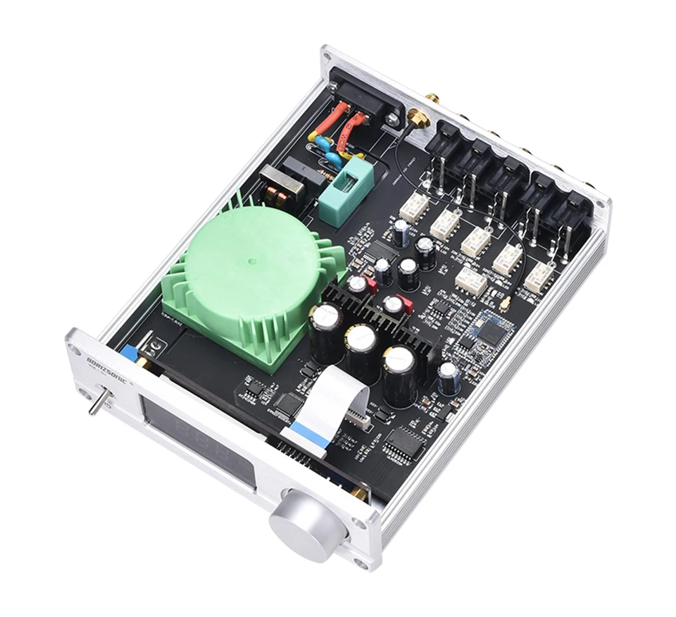BRZHIFI HIFI NJW1194 Bluetooth 5,0 APTX приемник дистанционного предусилителя 5 способ без потерь передача предусилителя с высокими басами светодиодный дисплей