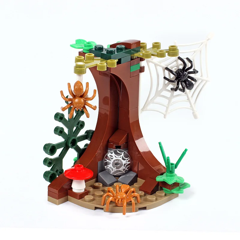 Гарри фильм Поттер 16058 The Chamber of Secrets Aragog логово строительные блоки Совместимые 75950