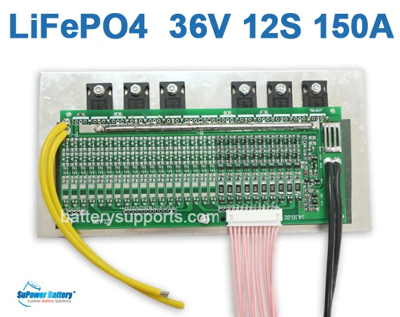 SuPower 12S 43 8 в x 12 36 38 а LiFePo4 LFP LiFe батарея система управления BMS балансировка PCB чип
