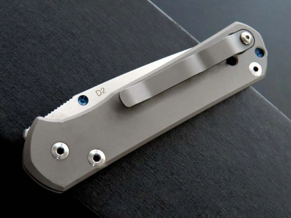 Складной нож Sebenza ручной инструмент из стали D2 с титановой ручкой для