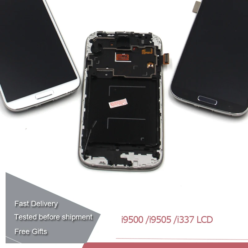 Совместимый для Samsung Galaxy S4 дисплей с сенсорным экраном дигитайзер GT i9500 i9505 i337 ЖК в