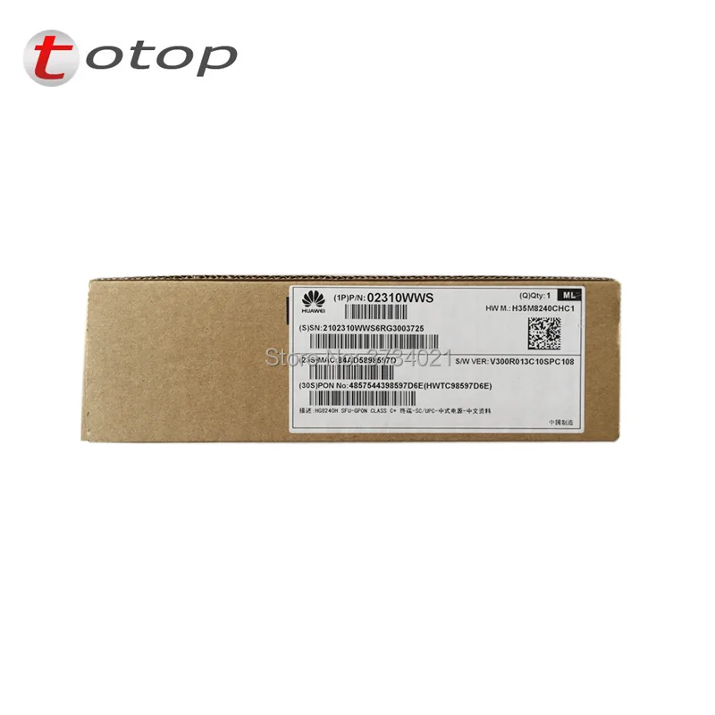 Оригинальный Хуа Вэй Ecolife HG8240H GPON ONT ONU с 4GE 2 горшка. 1BBU SIP SC-UPC разъем такой же
