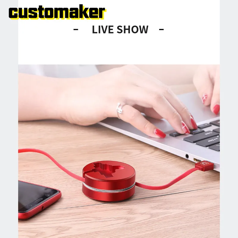 10 шт./лот базовый Сертифицированный Выдвижной USB кабель с разъемом Lightning на 1 метр