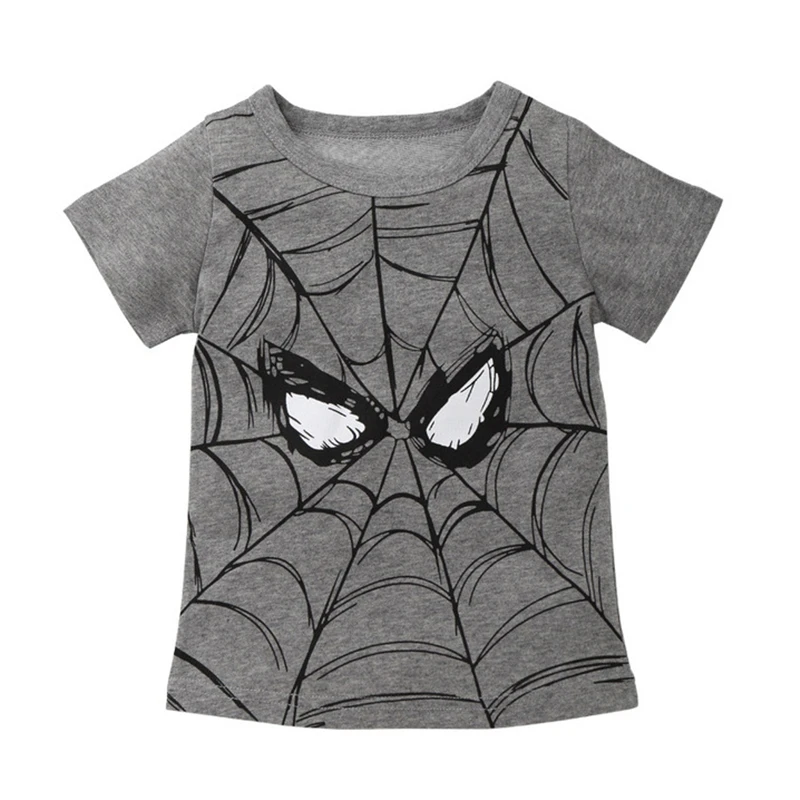 

2018 New Arrival Spider Man Summer Tops Girls Boys Short Sleeve Children T-Shirts Kids T shirt Baby Clothes