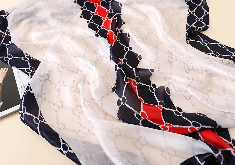 Шарф платок летний шелковый из пашмины| |