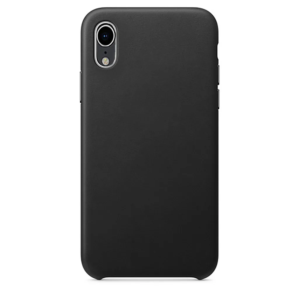 Кожаный чехол на заднюю панель, Роскошный чехол для Apple IPhone XR, 6,1 дюймов, тонкий и гладкий Чехол для телефона, Чехлы, Прямая поставка, Nov.24