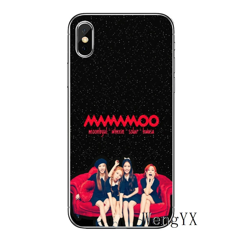 Mamamoo KPOP для девочек samsung Galaxy S10 S9 S8 S7 S6 edge Plus Lite S5 S4 Note 9 8 5 Чехол Мягкий чехол для телефона - Цвет: Mamamoo-KPOP-A-11