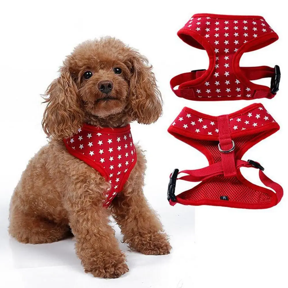 Мягкая сетчатая шлейка для щенков жилет собак чихуахуа Йорка размеры XS S M L XL | Дом