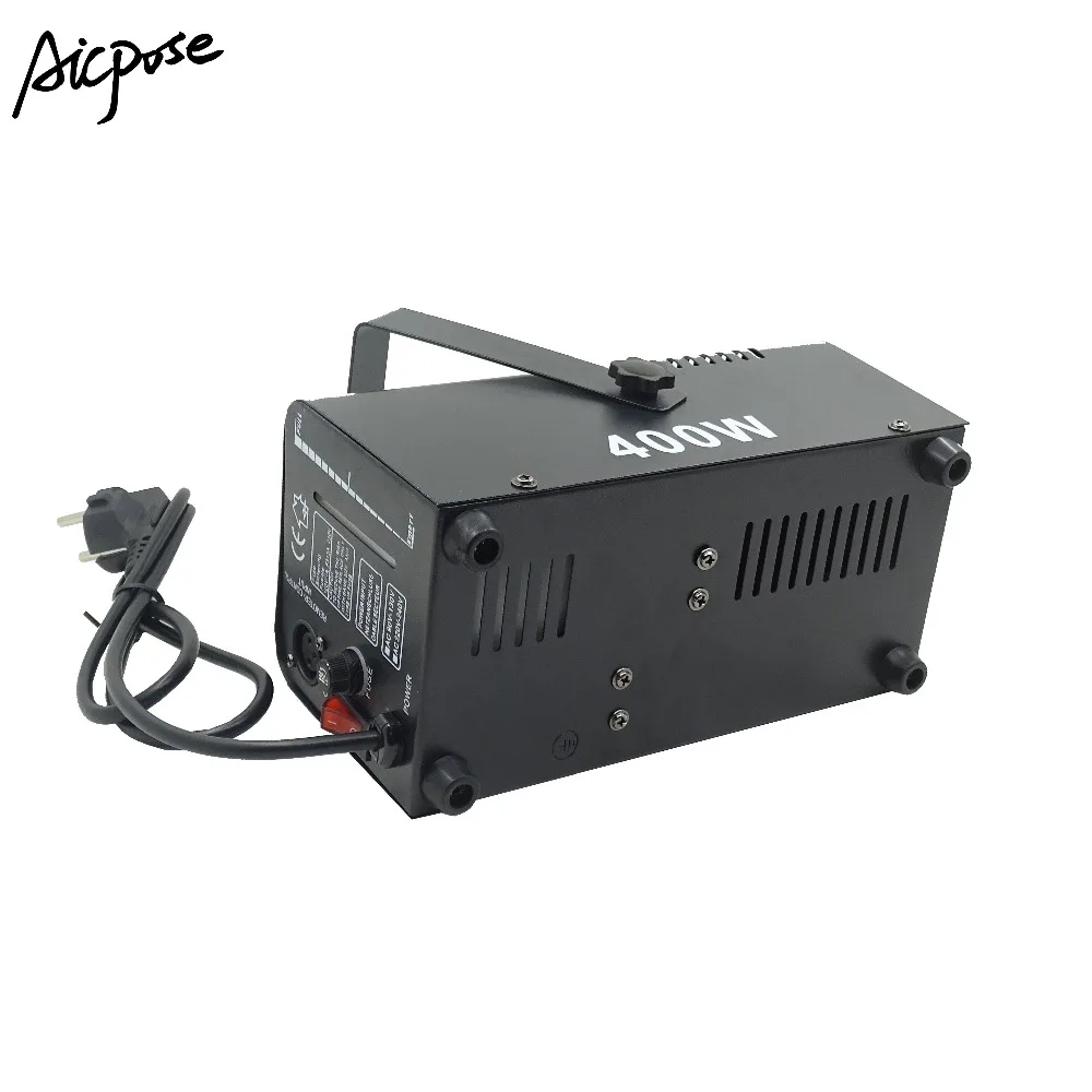 

2Pcs/lots 400W Fog Machine Smoke Ejector Portable Christmas Party Smoke Machine With Wire/Remote Control For KTV Wedding Stage