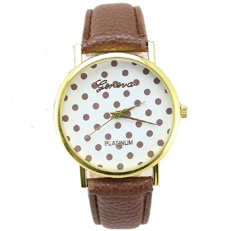 Gnova верхняя часть из платины модные наручные часы в стиле Корова повседневные