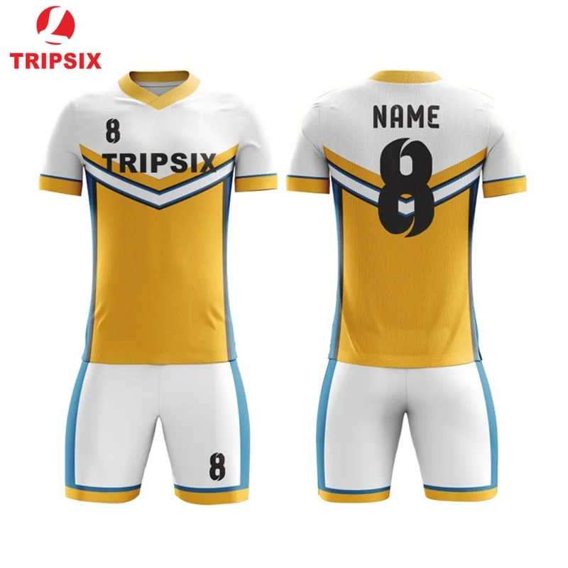 Футбольная форма с градиентом цвета Джерси на заказ новый дизайн Полная глубина