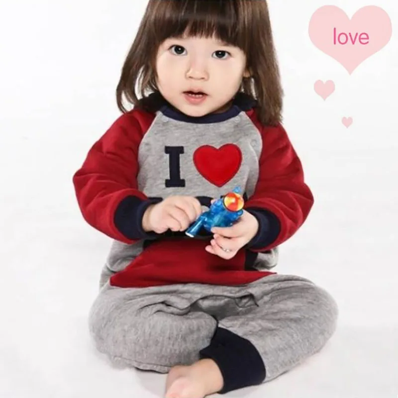 Сезон весна осень Детский комбинезончик одежда со шляпой Love Mama и I Papa узор для
