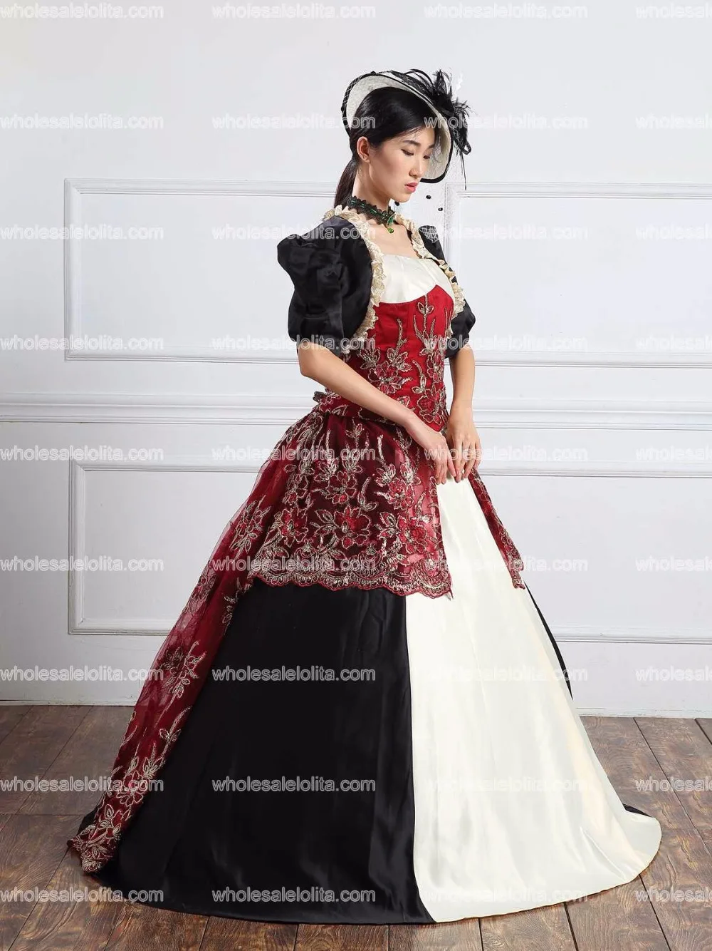 Грузинский 18thc Мария Антуанетта день суд платье Rococo и Carnivale платья стимпанк в