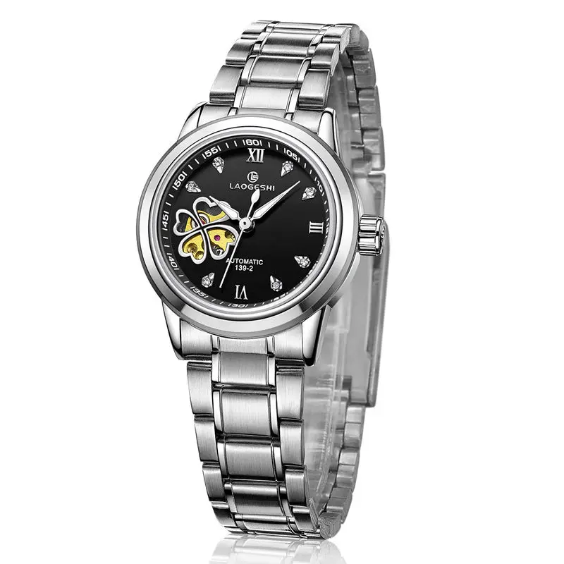 New Fashion Top Luxury Brand Women Automatic Mechanical Watches For Ladies Mechanical Wrist Watch Waterproof Senhoras Assistir