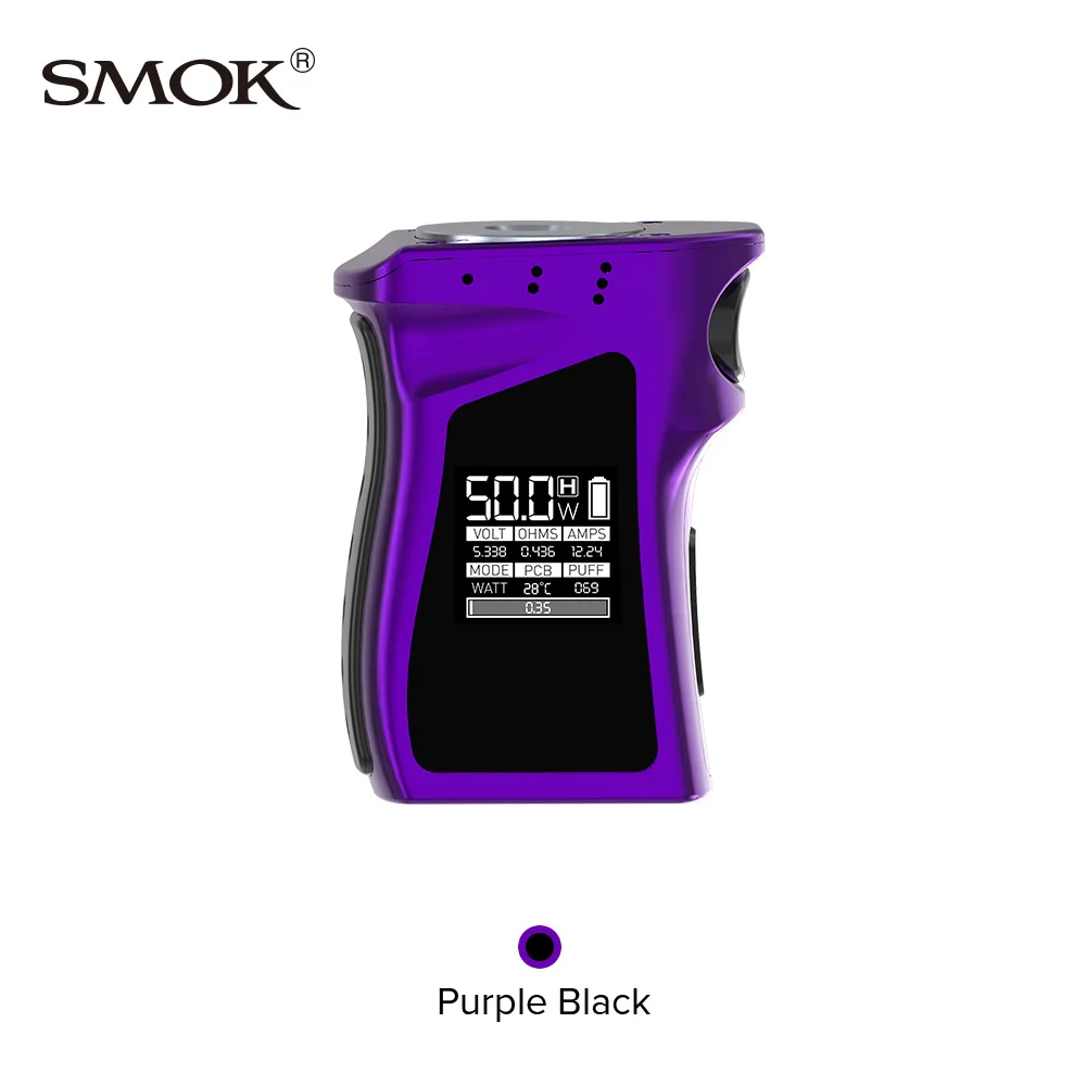 Оригинальный SMOK Mag детский мод 1600 мАч встроенный аккумулятор 50 Вт Мощность