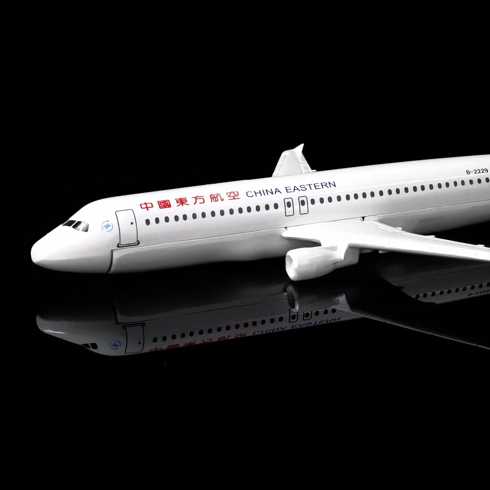 1: 400 16 см китайская Восточная авиакомпания A320 металлическая модель самолета