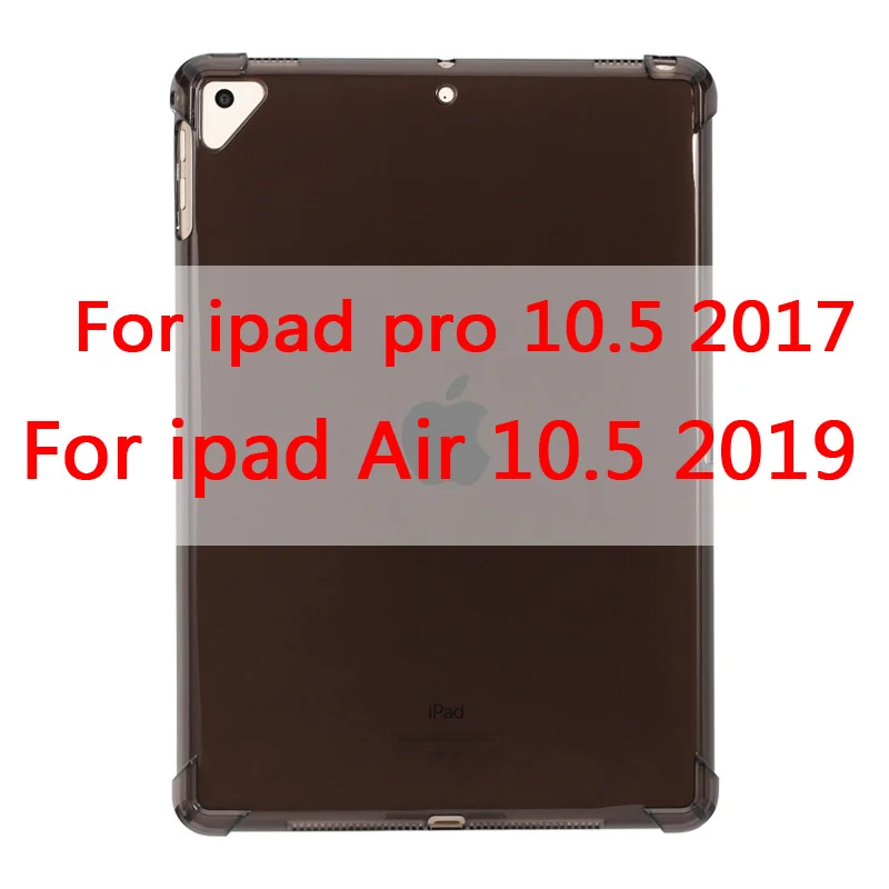 For ipad 10.5 Чехол для нового iPad 9,7 ''прозрачный силиконовый чехол с подушкой безопасности для iPad Air 1 2 Mini 5 4 3 2 чехол для iPad 10,5'' - Цвет: For ipad 10.5